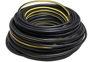 MR ENSEIGNES 50 m de Câble électrique 3G2.5 / RO2V - intérieur/extérieur - rouleau/couronne de câble noir - longueur au choix 1m, 5m, 10m, 25m, 30m, 50m, 100m… (50m)