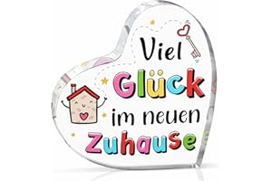 JOYVADO Housewarming Gifts House - Housewarming Gifts Home Heart Shaped Acrylic Decoration - Gift for Housewarming Gift, Housewarming Gift for Home, New Apartment Gifts