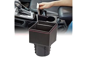 Kwak's Automobile Central Control Container Carré Conteneur Poche de Commande Voiture Siège Prise de Sac de Gestion de Poche Réservoir Bouteille de Téléphone Clé de Monnaie Collector(B Type)