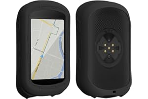 kwmobile Custodia Compatibile con Garmin Edge 840 / Edge 540 - Cover Navigatore Bici - Bumper Antiurto per Navigatore GPS - Silicone nero