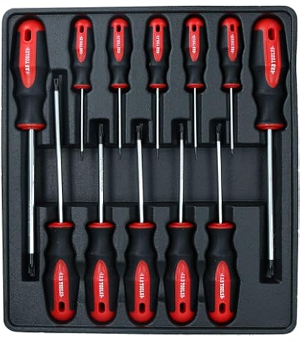Tournevis Torx Beta 1267TX 20 - Pour Vis Torx Taille T20, Manche Ergonomique, Qualité Professionnelle