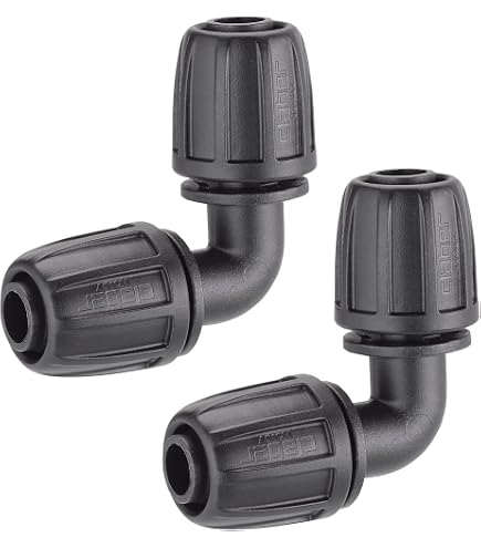 Claber 3-Wege-Verbindungsstück Für Tropfbewässerung – 2x 1/2" Und 1x 1/4" Anschlüsse, Ideal Für Mikrobewässerung