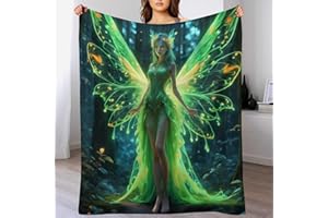 AAPZY Decke Flauschige Sofa Decke, Dschungel-Elf Super Weich & Flannel Fleecedecke Als Tagesdecke, Sofaüberwurf, Wohndecke （150×200cm）