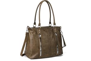 Gladdon Hobo Bags for Women, Large Capacity Top Handle Bags with Multi Pocket, Tote Shoulder Handbags Faux Leather Crossbody Bag for Work School Travel