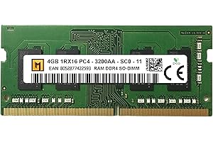 MULTIMEDIA SHOPPING MG, Memoria Ram 4 Gb, Ddr4 So-dimm da 3200 Mhz, Ram per Laptop Notebook e Pc Portatili garanzia Italia
