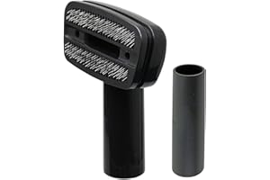 SPARES2GO Dog Grooming Brush Pet Hair Tool for Numatic Henry Hetty Vacuum Cleaner (32mm) by Spares2go