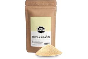 Spicy Welt Knoblauch Granuliert (250g) – Knoblauchgranulat für Marinaden, Dips, Grillen, Gemüse, Pasta und Mediterrane Rezepte | Würzig, Aromatisch und Vielseitig | 100% Naturrein, Ohne Zusätze