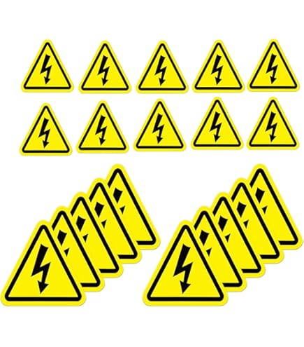 RDLCAR Danger Electrical Hazard Warning Signs, Electrical Hazard - View #2