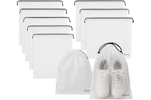 Lifelong Shoe Bags for Travel, Drawstring Dustproof Portable Storage Bag