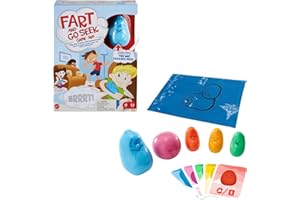 Mattel Games Escondite de Pedos, Juego de Mesa con alubias de Juguete para niños +5 años Mattel GYJ80
