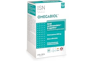 INELDEA SANTÉ NATURELLE INELDEA SANTE NATURELLE - Omegabiol - Maintien de l'équilibre cardiovasculaire - Synergie de 3 sources d'Oméga 3 - Riche en EPA + DHA - Cure 30 jours - Sans Gluten - Marque Française