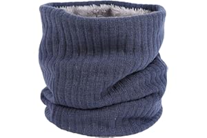 ehsbuy Tour de Cou Cache Cou Polaire Echarpe Hiver Homme Snood Cache-Cou Ski Homme Polaire Neck Warmer Unisexe