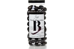 A-Z SWEETSHOP Dark Chocolate Brazils Gift Jar from The Just Treats Collection