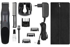 WAHL Groomsman afeitadora eléctrica de precisión, sin cable y con batería recargable, para barbas largas y cortas, para el cuerpo, la nariz y las orejas