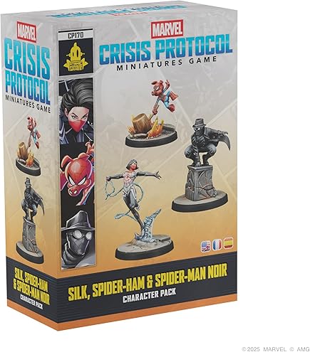 Asmodee | Marvel Crisis: Protocol X-Men Sentinels Affiliation Pack | Gioco di miniature | Età 14+ anni | 2 giocatori | Tempo di gioco: 90 minuti