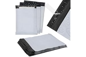 ‎ALLBAGS 50 Versandbeutel Plastik Versandtaschen selbstklebend und blickdicht Versandtüten aus Plastik (B4 260x360mm)
