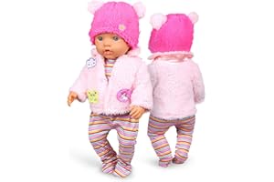 Isa's Friends® - Puppenkleidung - Kleider passend für Baby Born - 43 cm