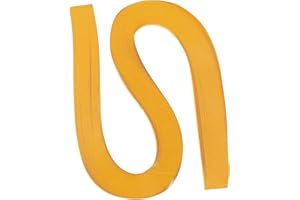 PATIKIL Quilling Strisce Carta 120pz 3/16"(5mm) 54cm Origami Carta Quilling Striscia per Arte Fai-da-Te Mano Artigianato Natale Oro