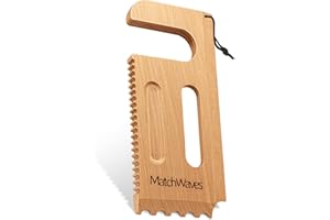 Matchwaves Grill Scraper for Traeger Grills, Wooden Grill Grate Cleaner - Safe Bristle-Free Grill Cleaning Tool