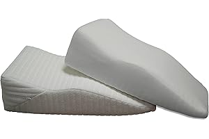 Dukal | Bezug für Beinruhekissen/Venenkissen | Maße: 40x70 cm | aus hochwertigem DOPPEL-Jersey | 100% Baumwolle | Farbe: weiss