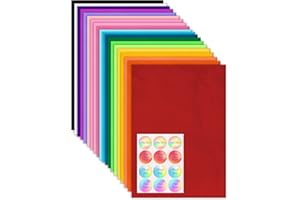 MAARA 20 Large Multi Coloured Tissue Paper for Wrapping Gifts 50X75CM, Acid Free Gift Tissue Paper Sheets for Packaging, Coloured Tissue Paper Crafting for Kids