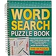 WF Graham Wordsearch Puzzle Book - Spiral Bound Brain Teasers Travel Puzzles Book with over 300 Puzzles