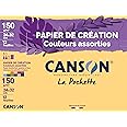 CANSON Creative Paper Envelope 24 x 32 cm 12 Sheets 150 g/m² Assorted Colours