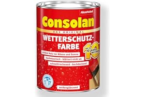 Consolan Wetterschutz-Farbe (5 l, weiss)