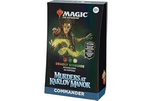 Deck Commander Magic: The Gathering Morderstwa w rezydencji Karlov - Niebezpieczne przebranie (talia 100 kart, kolektor booster próbka 2 kart + akcesoria) (wersja angielska)