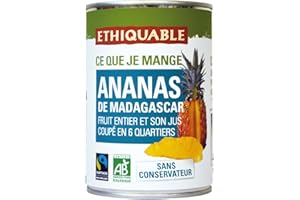 ETHIQUABLE Ananas entier Bio - 425g