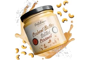‎DATTELMANN FINE FOOD & MORE DATTELMANN® – Bio Cashewmus Salted Caramel 200g – Veganer Nuss-Brotaufstrich mit gesalzenem Karamell