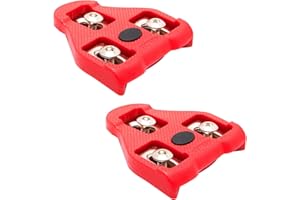 FOTGROY Tacchette per Bici compatibili con Peloton & Look Arc Delta Bike Cleats Set Ciclismo Strada