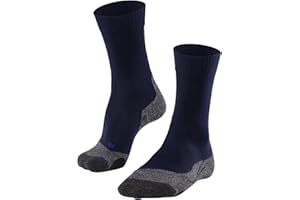 ‎FALKE FALKE Herren TK2 Cool Wandersocken mittelstarke Polsterung antiblasen Trekkingsocken kühlend vegan Socken zum Wandern schnelltrocknendes atmungsaktives Lyocell Funktionsmaterial 1 Paar