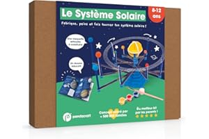 Le système solaire - Kit Pandacraft 8-12 ans: Fabrique et peins ton système solaire articulé