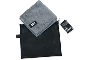 Audi 4K4096325 ściereczka do czyszczenia z mikrofibry, z logo pierścieni