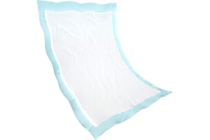 ABENA Abri-Soft Ultra Light Disposable Incontinence Bed Pads, Eco-Labelled Incontinence Underpads, Leak Protection, Soft & Secure Bed Protectors For Incontinence - 60x60cm, 700ml, 60PK