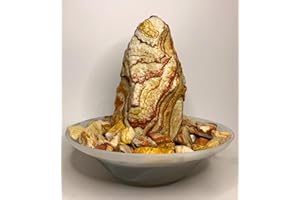 TROESTERS BRUNNENWELT Zimmerbrunnen RSA 20cm in Glasschale Peony (Schalenfarbe: Weiß)