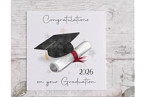 Graduation card, congratulations on your graduation, well done, you did it, graduation 2026, class of 2026