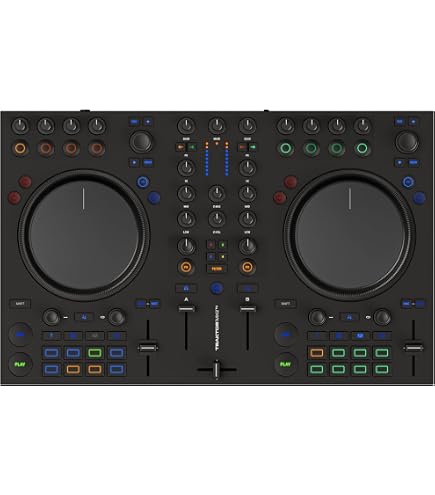 Pioneer DJ DDJ-WeGO4-K DJ Controller, Black : Amazon.co.uk