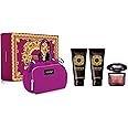 Versace Cristal Noir 4 Piece Gift Set: Eau de Toilette 90ml - Shower Gel 100ml -