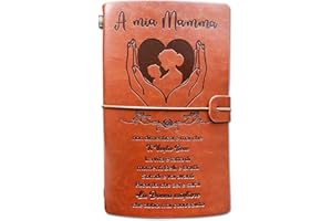OMNIQI Regalo Mamma, Regalo Mamma Natale Originale, Festa Della Mamma Idee Regalo, Giornale Quaderno In Pelle Regalo Mamma Compleanno, Regalo Per Mamma, Suocera, Nonna, Donna