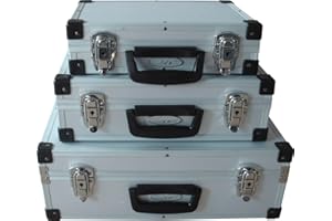 TREND LINE TrendLine Werkzeugkoffer 3er Set Alu Werkzeugkasten Alukoffer Universalkoffer