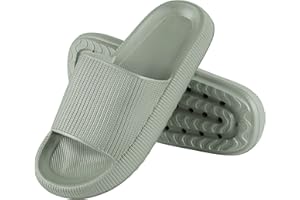 RXLLDOLY Cloud Sliders Women Men Pillow Sliders Slippers Non-Slip Pool Sliders Bathroom Sandals Super Soft Flip Flops House Slides for Indoor & Outdoor