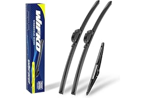 ‎WIFKO Wifko Scheibenwischer Kompatibel für Hyundai i30 2017-2025, Wischerblätter Vorne + Hinten, Set Frontscheibenwischer und heckscheibenwischer, Auto Scheibenwischer Zubehör