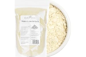 Kichererbsenmehl 1 kg – naturbelassen & vielseitig – Ideal für Falafel, Hummus, Brot, Pfannkuchen & indische Gerichte – Pflanzliche Eiweiß- & Ballaststoffquelle – KUCHNIA ZDROWIA