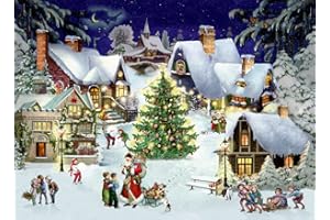 Coppenrath, Münster A4-Wandkalender: Weihnachten im Dorf