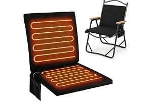 Uppvärmbar sittdyna utomhus, USB Heated Seat Cushion, sittuppvärmning, bärbar, särskilt mjuk sittuppvärmning, kontorsstol, elektrisk värmekudde för camping och fiske, 40 x 25 x 2 cm