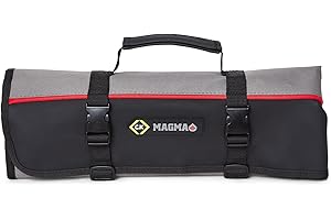 C.K Magma Werkzeugrolle unbestückt, 40x57x3 cm, Viel Stauraum mit 30 Taschen, Bequemer Transport, Vielseitige Aufhängungsmöglichkeiten