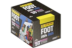 PANINI Foot 2024-2025 Ligue 1 McDonald's Boîte de 50 Pochettes