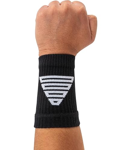 Ultimate Performance – Polsiera In Spugna Assorbente (Bianco/Nero) – Taglia Unica - 2
